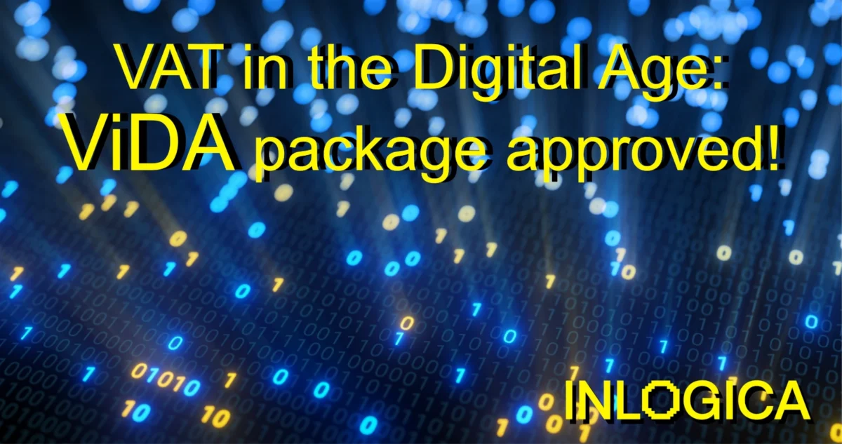 VAT in the Digital Age: ViDA package approved