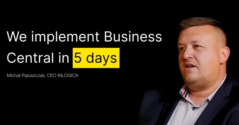 We implement Business Central in 5 days