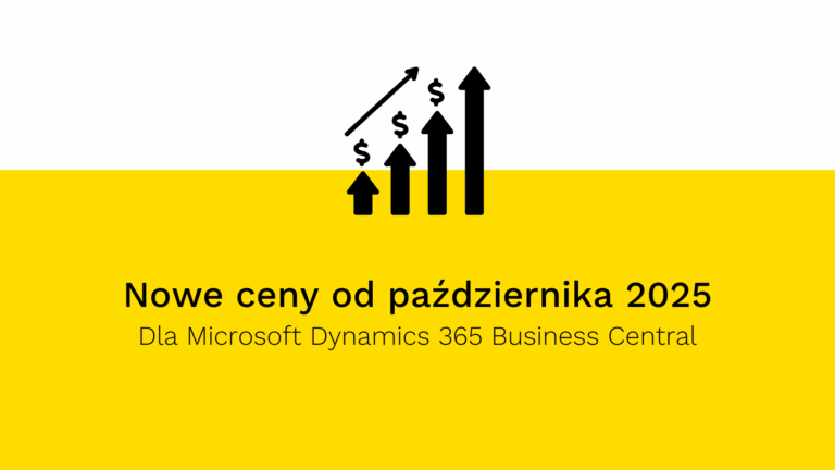 Nowe ceny Microsoft Dynamics 365 Business Central