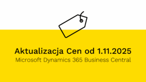 Microsoft Dynamics 365 Business Central - aktualizacja cen